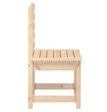 VidaXL Tuinstoelen 2 st 40,5x48x91,5 cm massief grenenhout