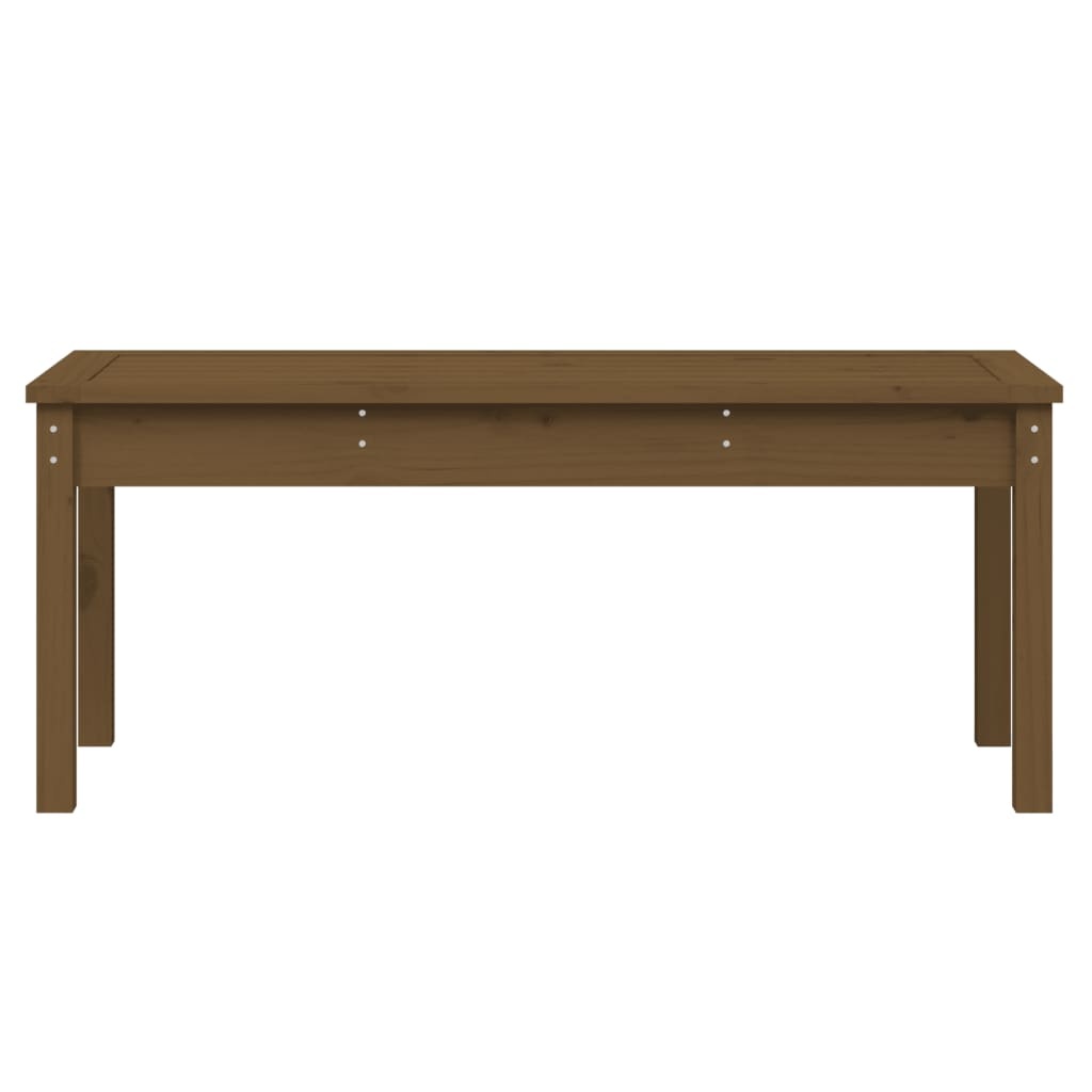 VidaXL Tuinbank 109x44x45 cm massief grenenhout honingbruin