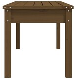 VidaXL Tuinbank 109x44x45 cm massief grenenhout honingbruin