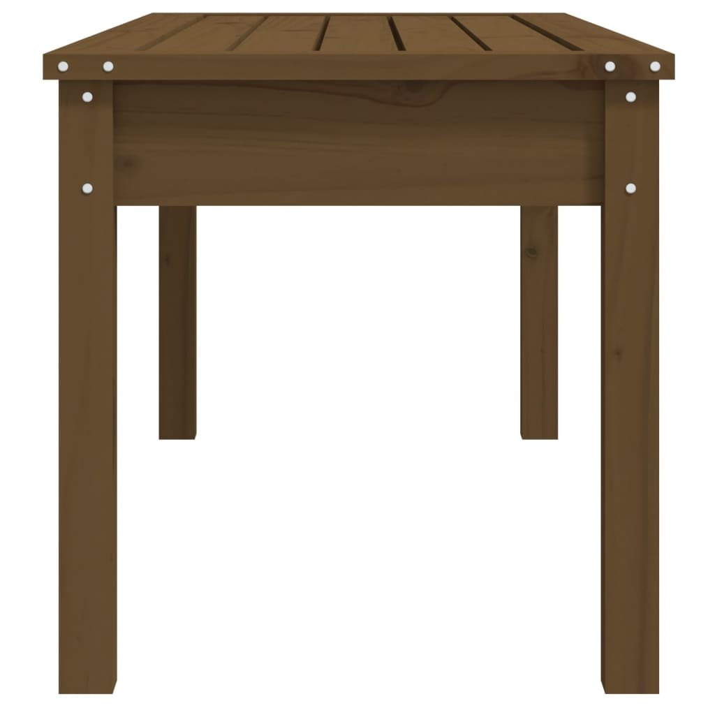 VidaXL Tuinbank 109x44x45 cm massief grenenhout honingbruin