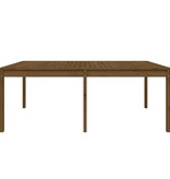 VidaXL Tuintafel 203,5x100x76 cm massief grenenhout honingbruin
