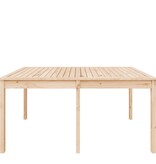 VidaXL Tuintafel 159,5x82,5x76 cm massief grenenhout