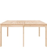 vidaXL Tuintafel 159,5x82,5x76 cm massief grenenhout