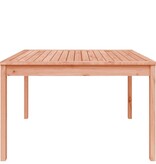 vidaXL Tuintafel 121x82,5x76 cm massief douglashout