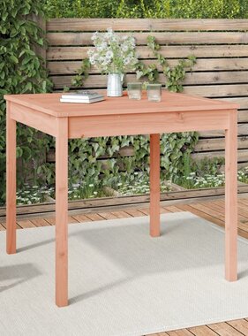 VidaXL Tuintafel 82,5x82,5x76 cm massief douglashout