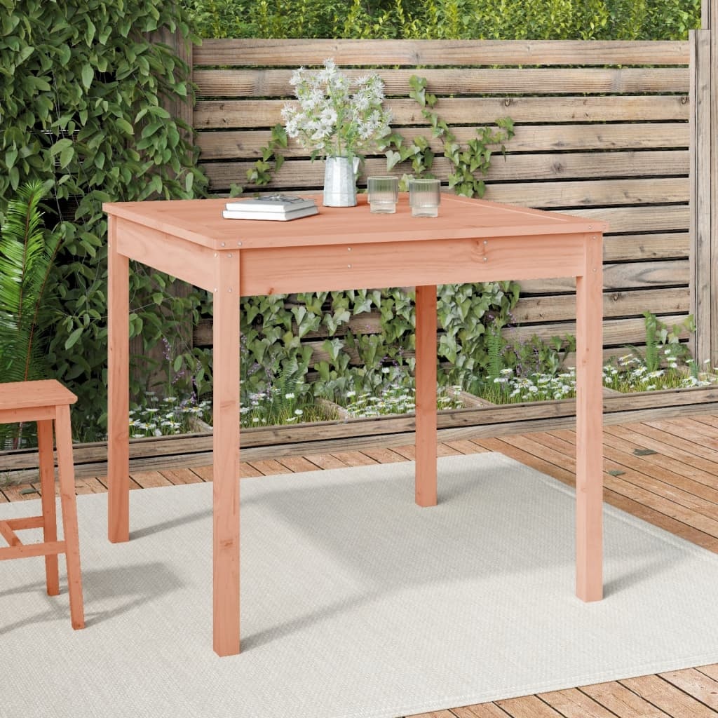 VidaXL Tuintafel 82,5x82,5x76 cm massief douglashout