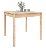 vidaXL Tuintafel 82,5x82,5x76 cm massief grenenhout