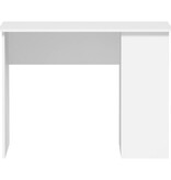 VidaXL Bureau 100x55x75 cm bewerkt hout wit