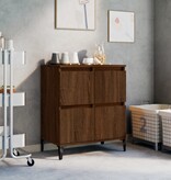 VidaXL Dressoir 60x35x70 cm bewerkt hout bruineikenkleurig