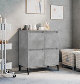 VidaXL Dressoir 60x35x70 cm bewerkt hout betongrijs