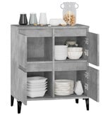 VidaXL Dressoir 60x35x70 cm bewerkt hout betongrijs