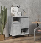 VidaXL Dressoir 60x35x70 cm bewerkt hout betongrijs