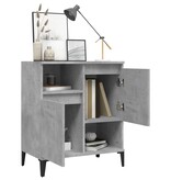 VidaXL Dressoir 60x35x70 cm bewerkt hout betongrijs