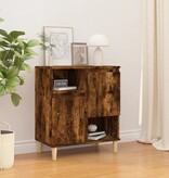 VidaXL Dressoir 60x35x70 cm bewerkt hout gerookt eikenkleurig