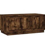 VidaXL Salontafel 102x50x44 cm bewerkt hout gerookt eikenkleurig
