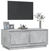 VidaXL Salontafel 102x50x44 cm bewerkt hout betongrijs