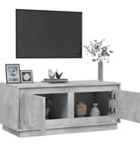 VidaXL Salontafel 102x50x44 cm bewerkt hout betongrijs