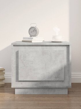 VidaXL Salontafel 51x50x44 cm bewerkt hout betongrijs