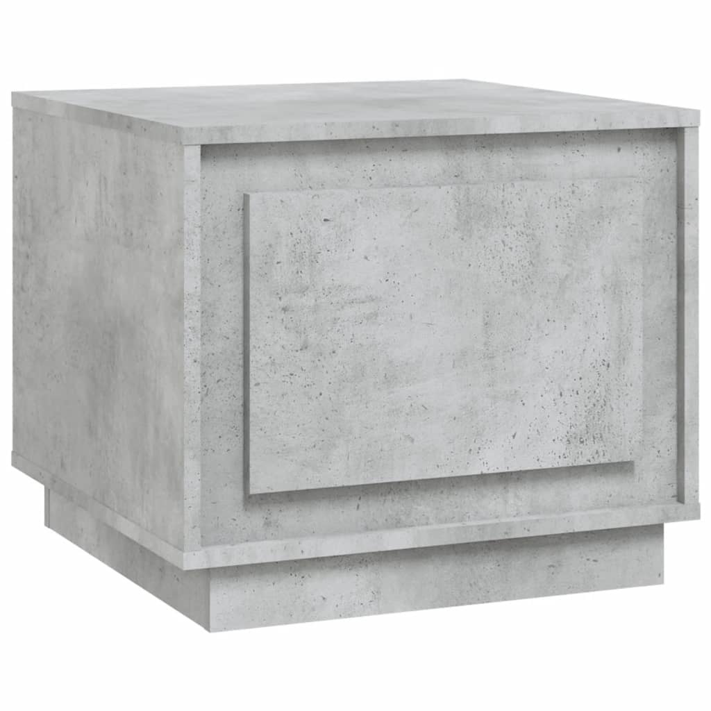 VidaXL Salontafel 51x50x44 cm bewerkt hout betongrijs
