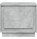 VidaXL Salontafel 51x50x44 cm bewerkt hout betongrijs