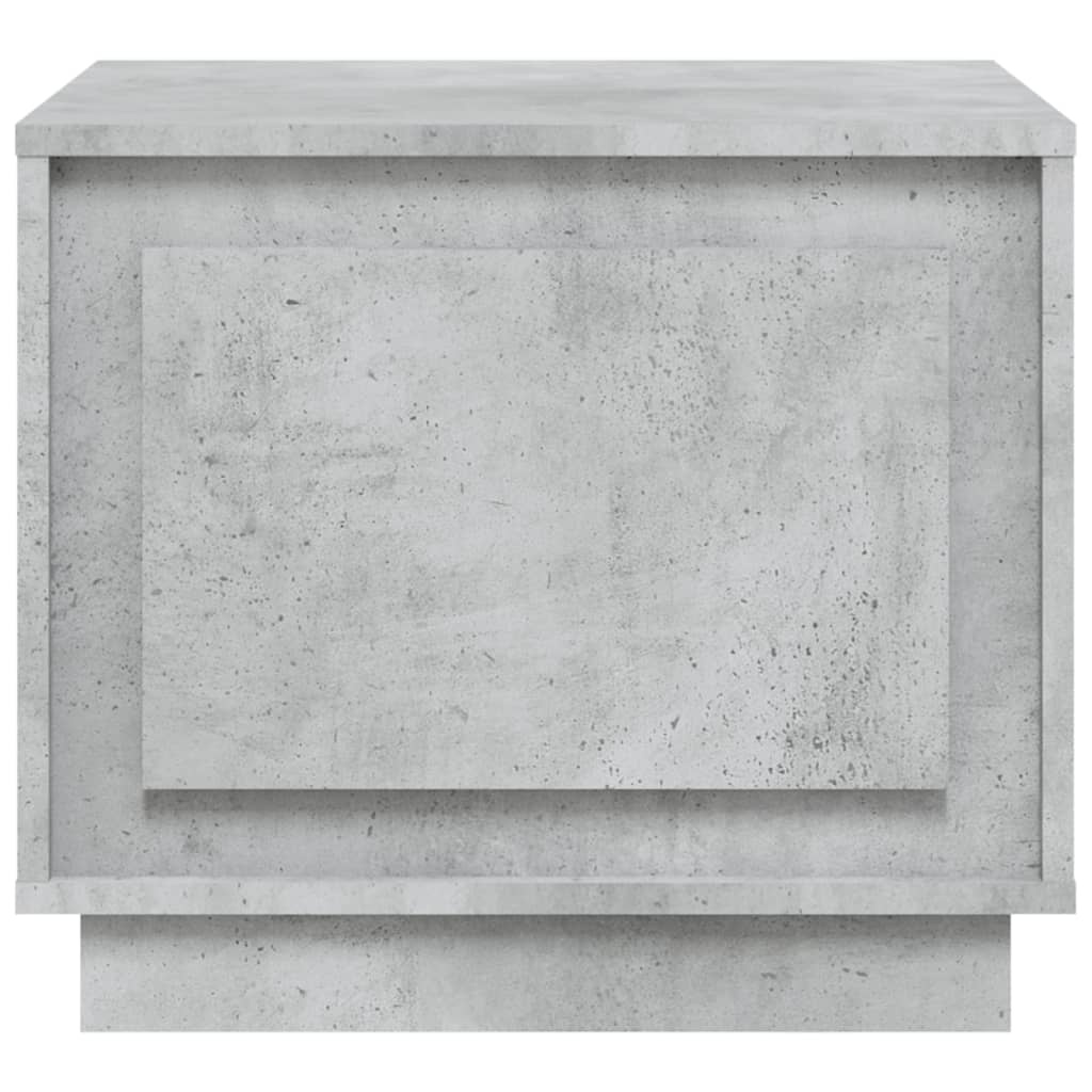 VidaXL Salontafel 51x50x44 cm bewerkt hout betongrijs
