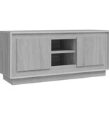 VidaXL Tv-meubel 102x35x45 cm bewerkt hout grijs sonoma eikenkleurig