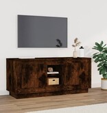 VidaXL Tv-meubel 102x35x45 cm bewerkt hout gerookt eikenkleurig