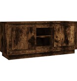 VidaXL Tv-meubel 102x35x45 cm bewerkt hout gerookt eikenkleurig