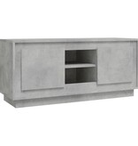 VidaXL Tv-meubel 102x35x45 cm bewerkt hout betongrijs