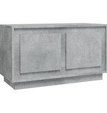 VidaXL Tv-meubel 80x35x45 cm bewerkt hout betongrijs