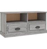 VidaXL Tv-meubel 93x35,5x45 cm bewerkt hout grijs sonoma eikenkleurig