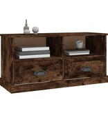 VidaXL Tv-meubel 93x35,5x45 cm bewerkt hout gerookt eikenkleurig
