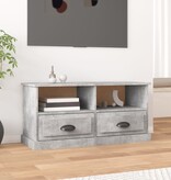 VidaXL Tv-meubel 93x35,5x45 cm bewerkt hout betongrijs