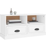 VidaXL Tv-meubel 93x35,5x45 cm bewerkt hout wit