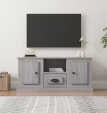 VidaXL Tv-meubel 100x35,5x45 cm bewerkt hout grijs sonoma eikenkleurig