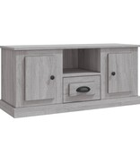 VidaXL Tv-meubel 100x35,5x45 cm bewerkt hout grijs sonoma eikenkleurig