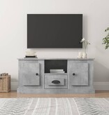 VidaXL Tv-meubel 100x35,5x45 cm bewerkt hout betongrijs