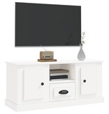 vidaXL Tv-meubel 100x35,5x45 cm bewerkt hout wit