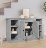 VidaXL Dressoir 100x35,5x60 cm bewerkt hout betongrijs