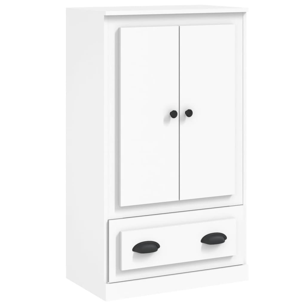 VidaXL Hoge kast 60x35,5x103,5 cm bewerkt hout wit