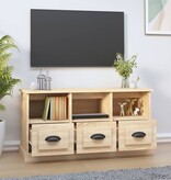 VidaXL Tv-meubel 100x35x50 cm bewerkt hout sonoma eikenkleurig