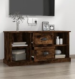 VidaXL Tv-meubel 99,5x35,5x48 cm bewerkt hout gerookt eikenkleurig