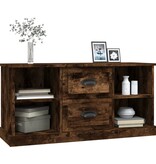 VidaXL Tv-meubel 99,5x35,5x48 cm bewerkt hout gerookt eikenkleurig