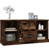 VidaXL Tv-meubel 99,5x35,5x48 cm bewerkt hout gerookt eikenkleurig