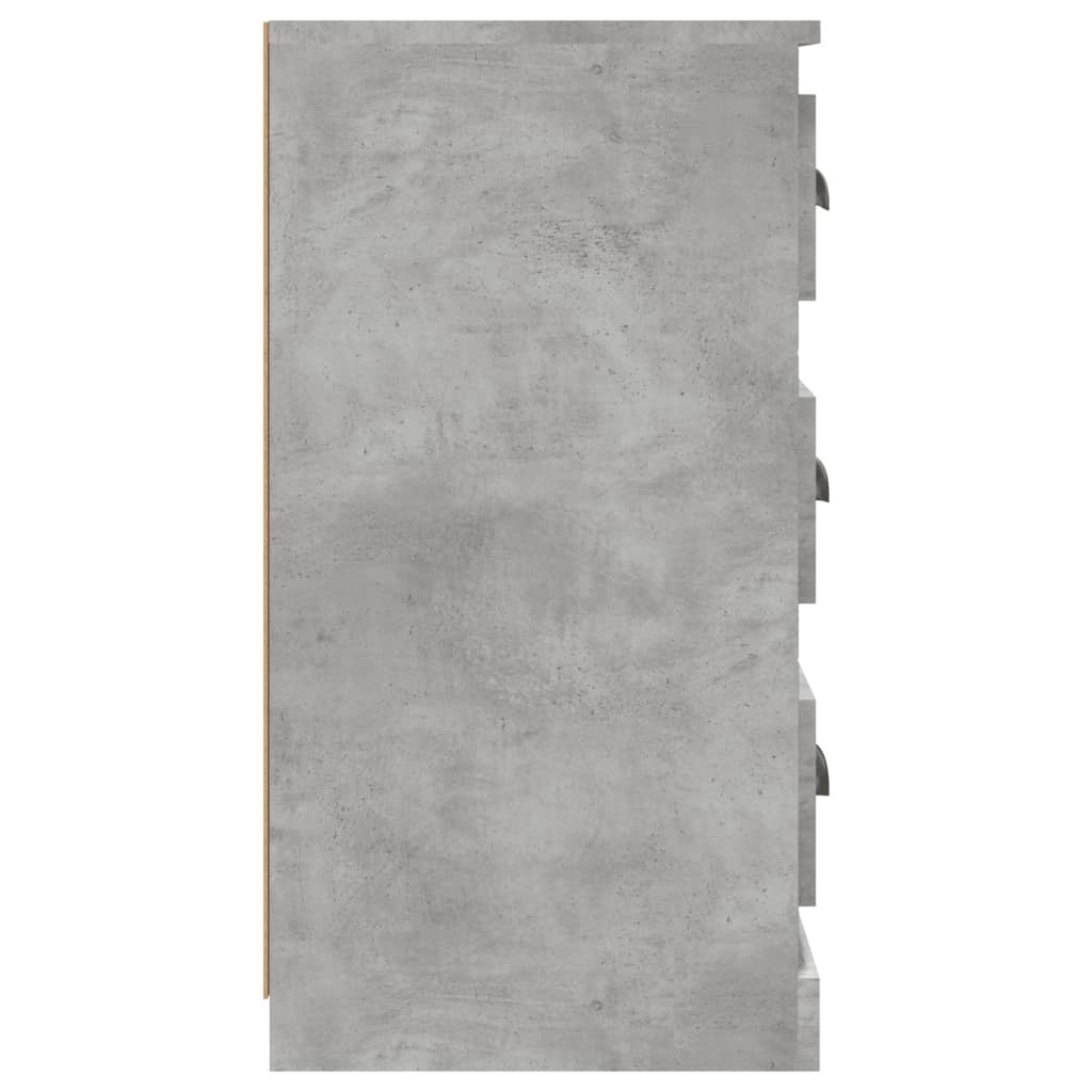 VidaXL Dressoir 70x35,5x67,5 cm bewerkt hout betongrijs