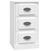 VidaXL Dressoir 36x35,5x67,5 cm bewerkt hout wit