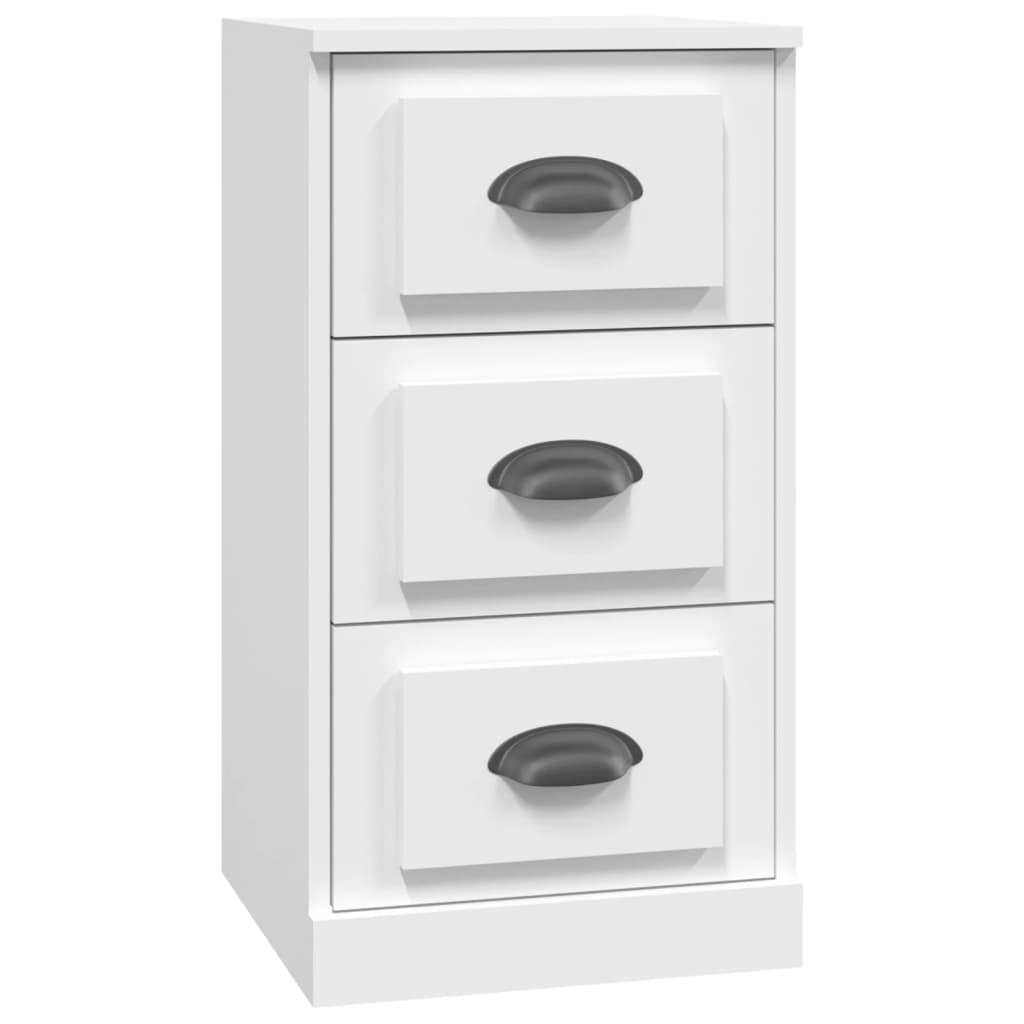 VidaXL Dressoir 36x35,5x67,5 cm bewerkt hout wit