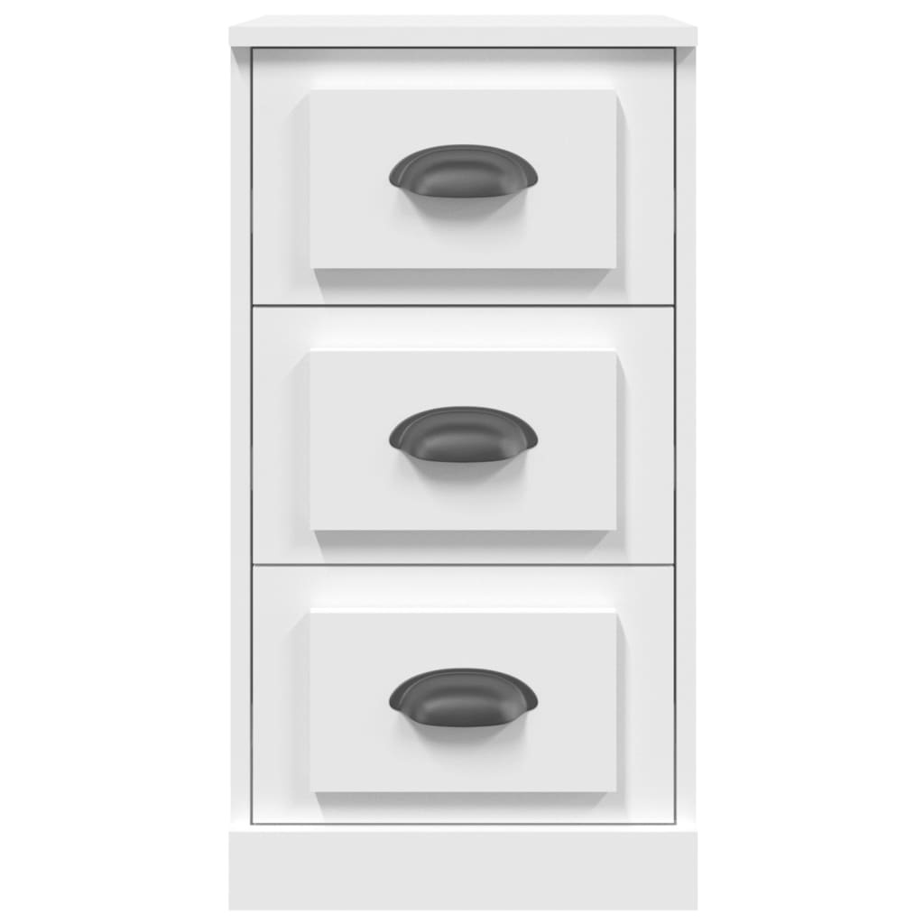 VidaXL Dressoir 36x35,5x67,5 cm bewerkt hout wit