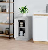 VidaXL Dressoir 37,5x35,5x67,5 cm bewerkt hout grijs sonoma eikenkleur