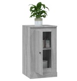 VidaXL Dressoir 37,5x35,5x67,5 cm bewerkt hout grijs sonoma eikenkleur